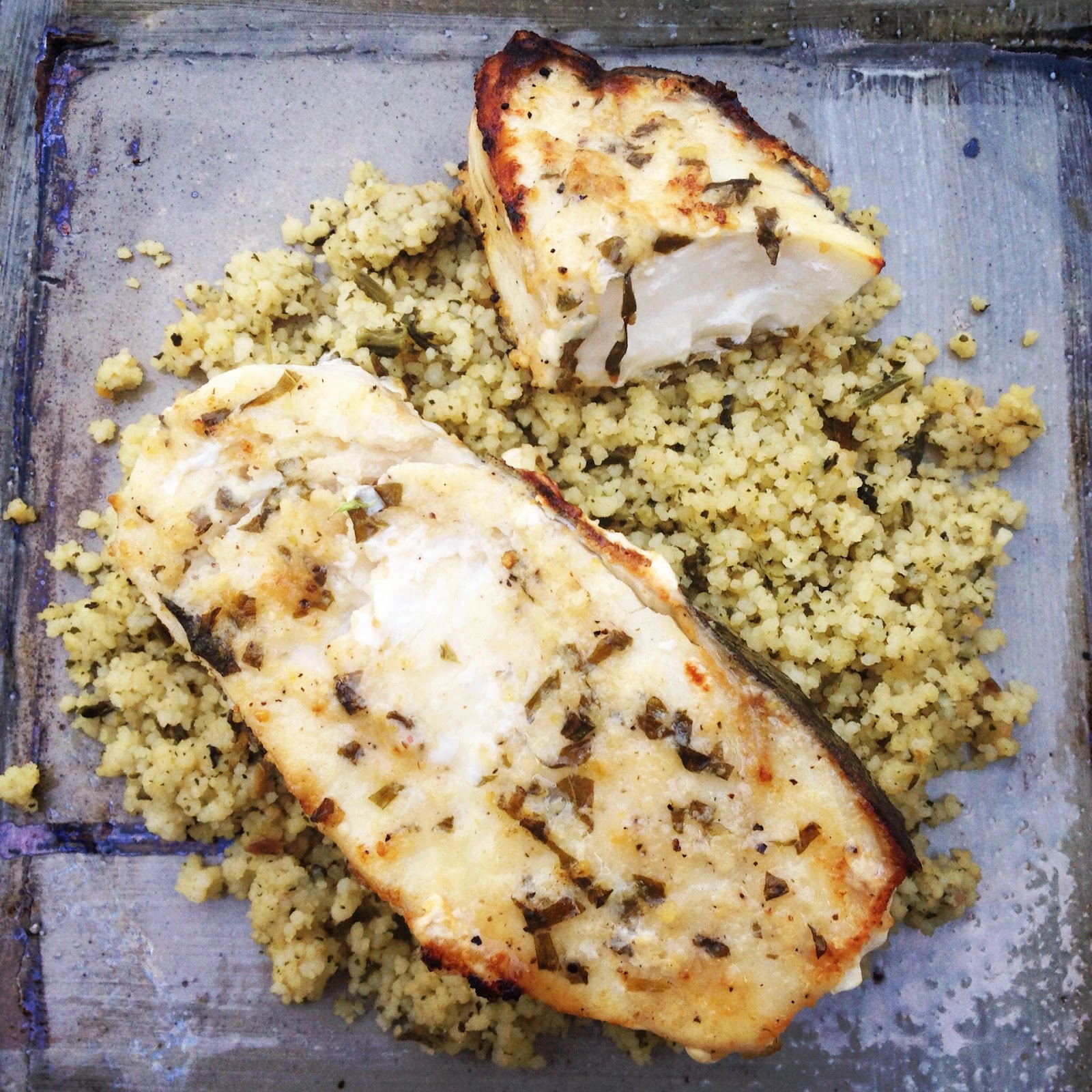 letter blocks say what? Recipe of the Week Grilled Halibut with Lemon