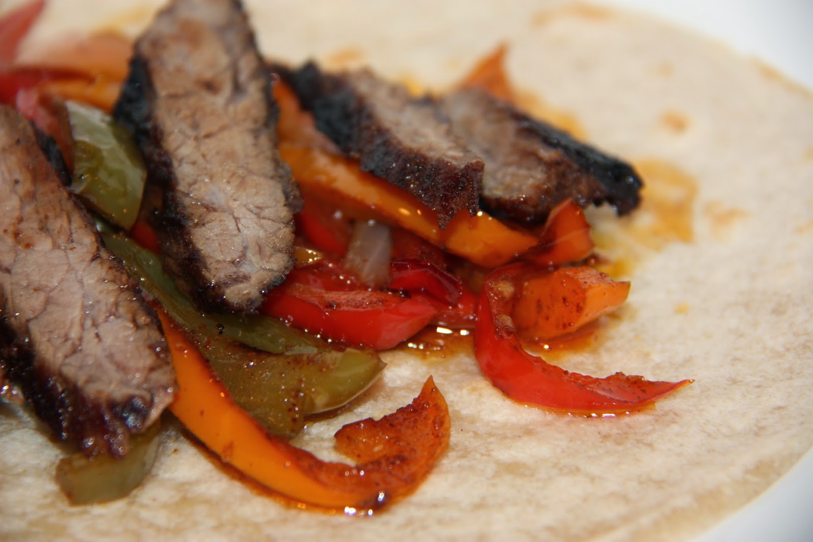 cooking with crystal Beef Fajitas