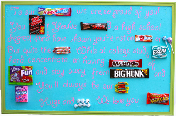 we have a fun tradition in our family candy gram posters when my kids ... we have a fun tradition in our family candy gram posters when my kids ...