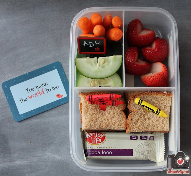 First Day of School bento lunchbox - www.mamabelly.com
