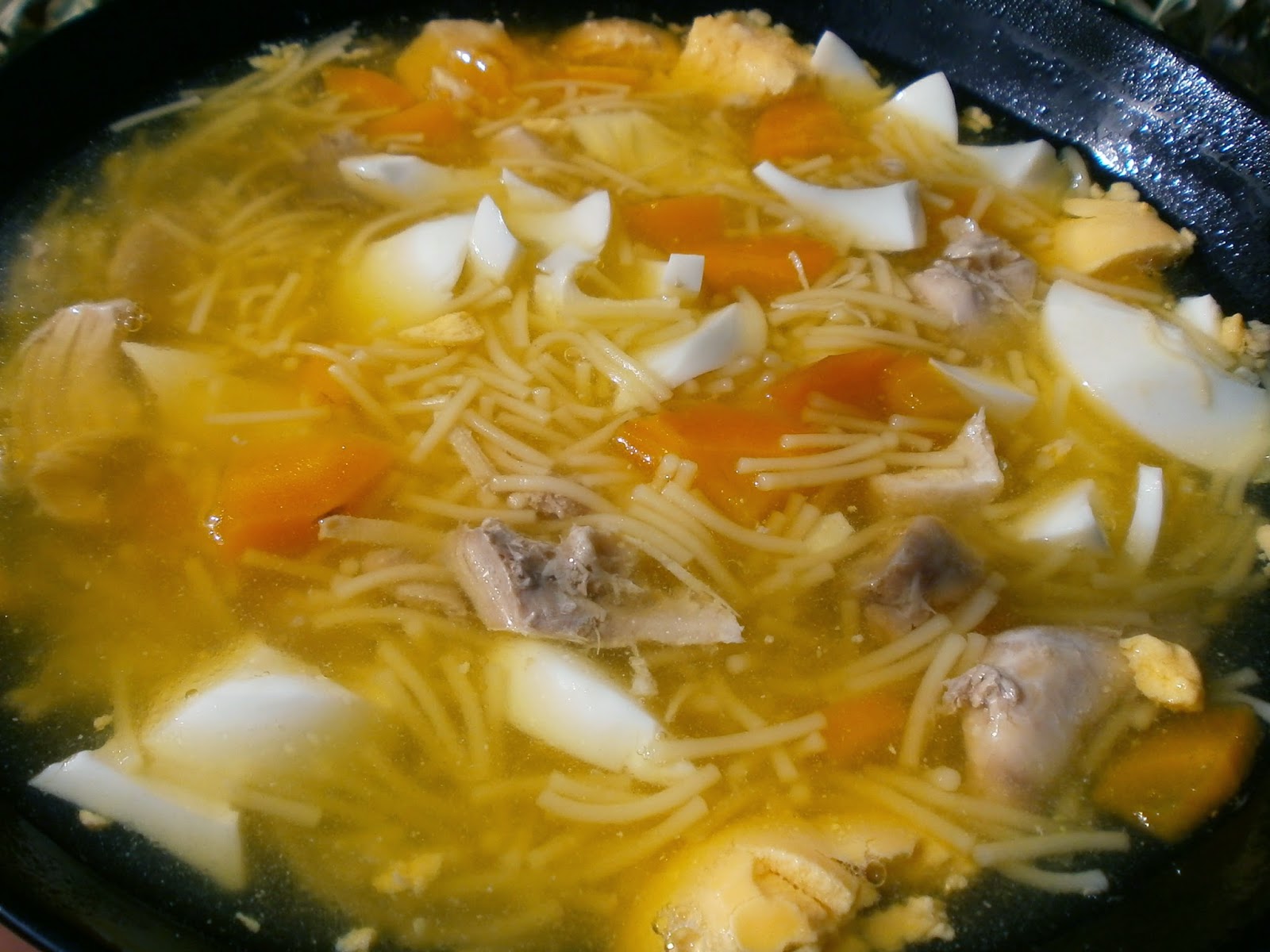 Luzmary y sus recetas caseras SOPA DE POLLO EN OLLA RÁPIDA