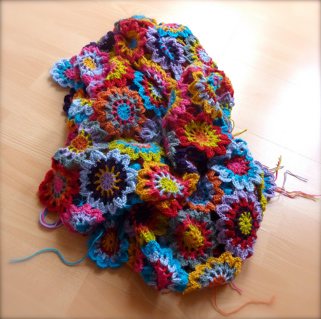 According to Matt... Japanese Flower Blanket