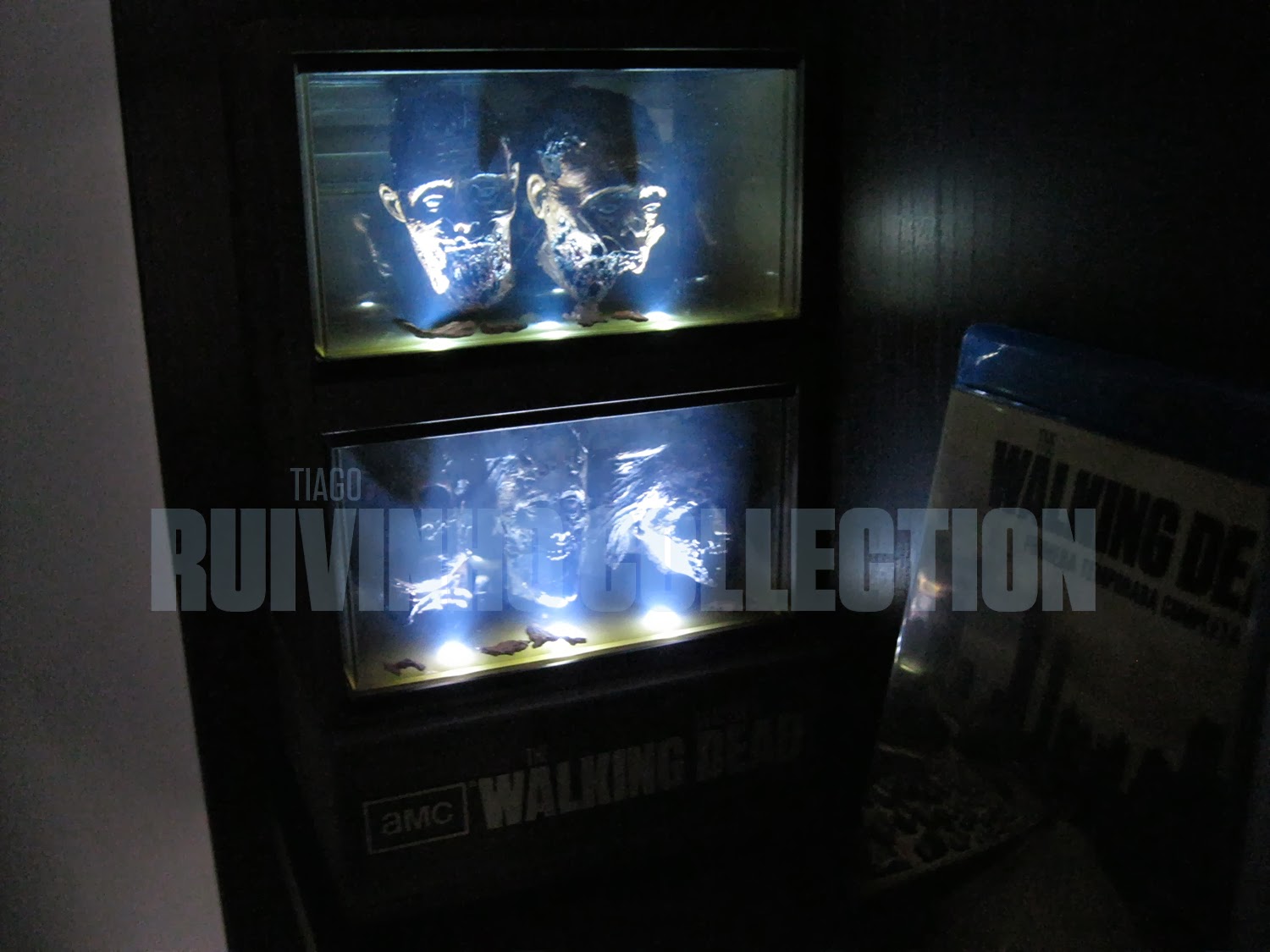 MOVIE PREDATOR THE WALKING DEAD Zombie Head Fish TankDigipak (UK)