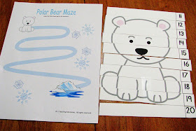 Mommy's Little Helper: Polar Bears Preschool Theme