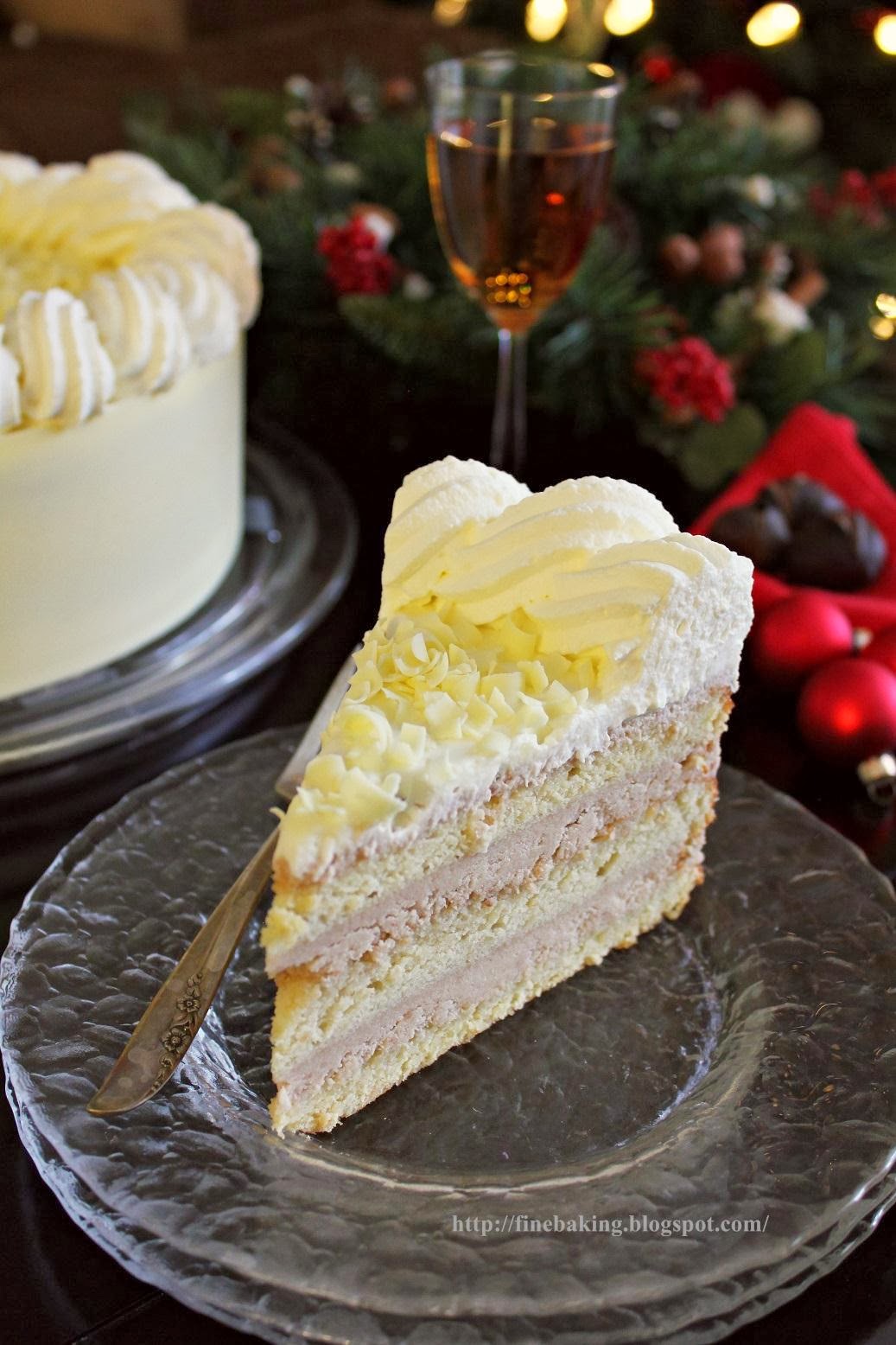 Chocolate dust Hazelnut cake with chestnut mousse
