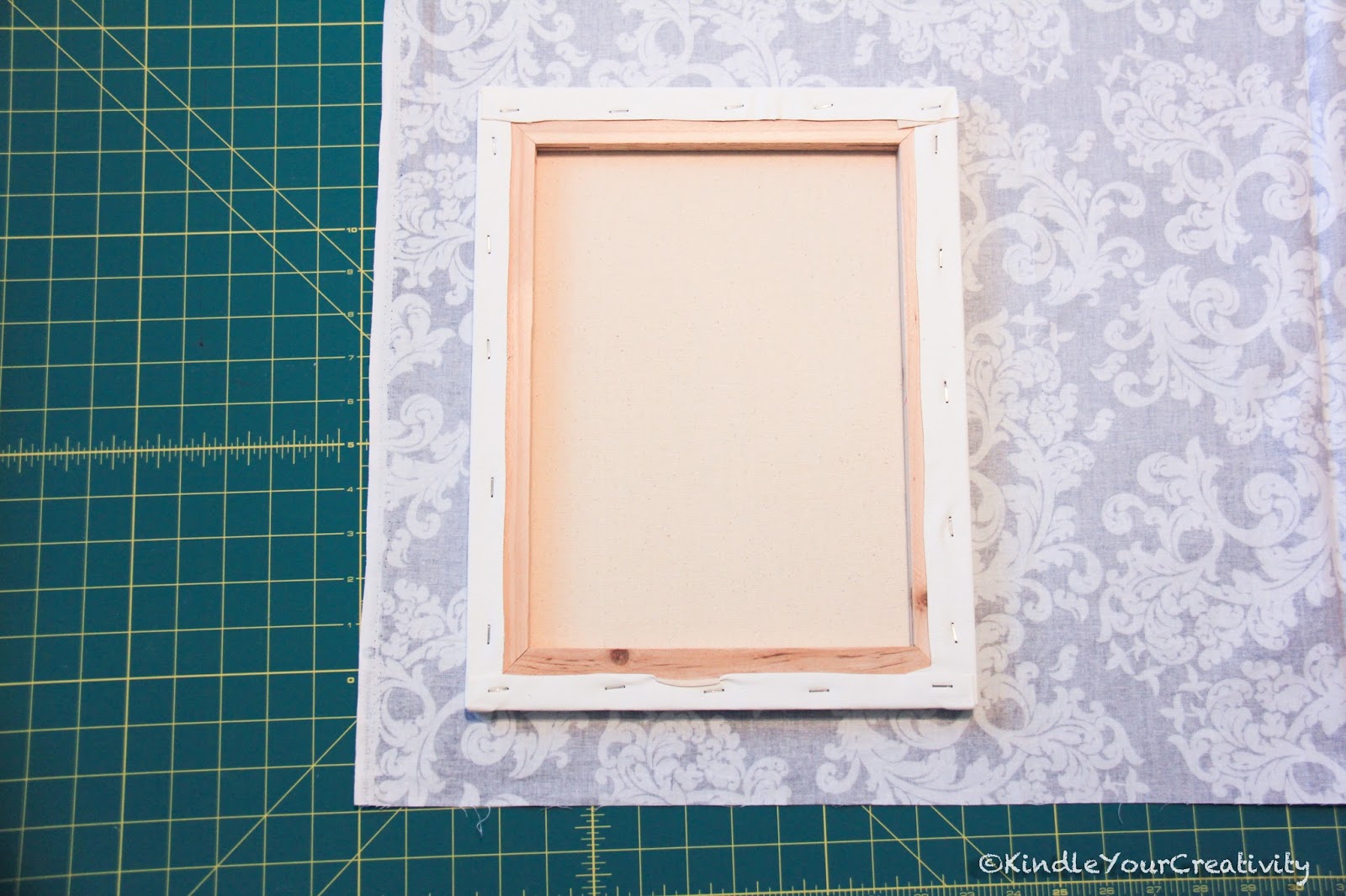 Kindle Your Creativity Covered Canvas and Framed Fabric