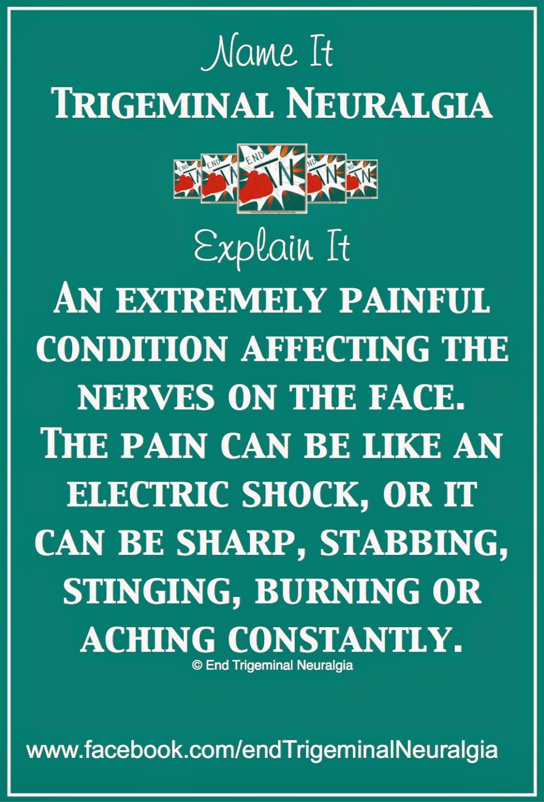 End Trigeminal Neuralgia Awareness Day