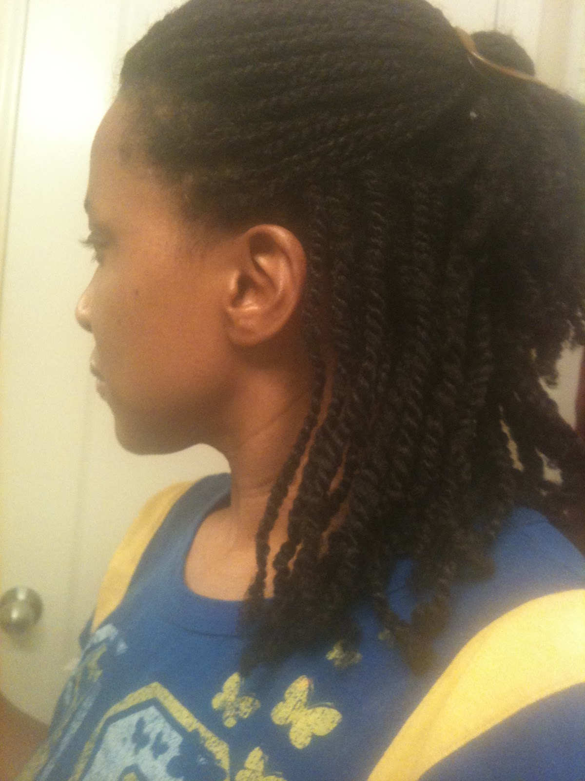 HEALTHY HAPPY HAIR My 8 week Mini Twist Challenge