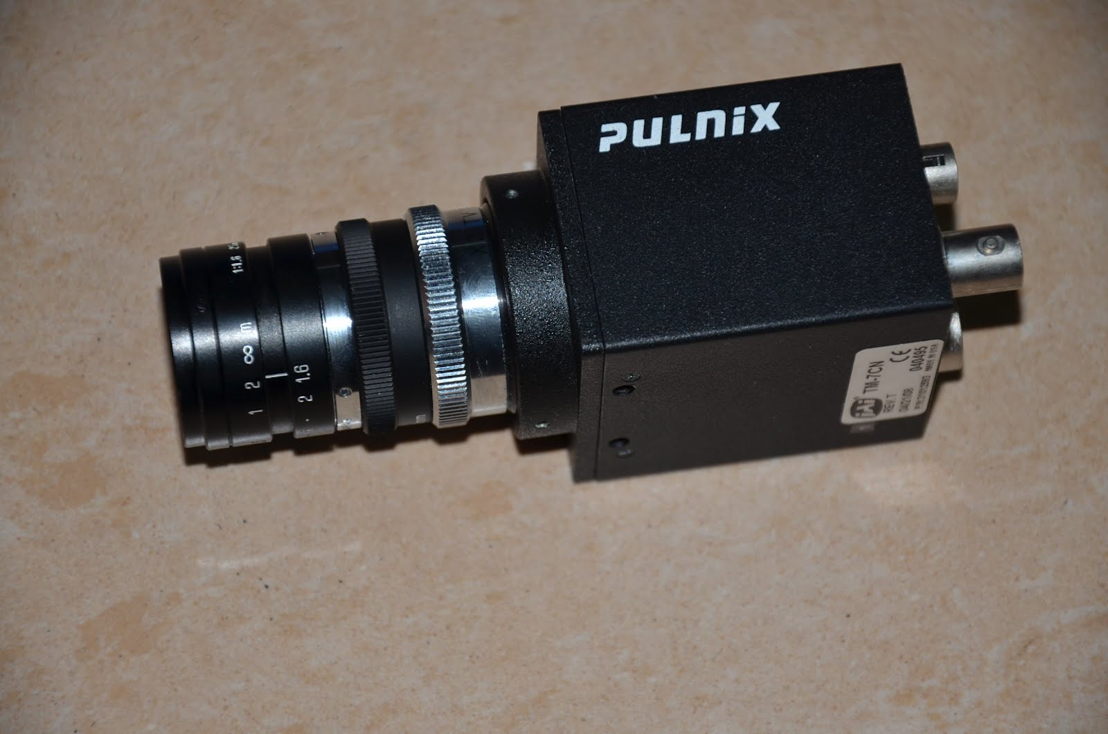 ebay id fluke.l store blog pulnix tm7cn Camera with tamron lens x 2