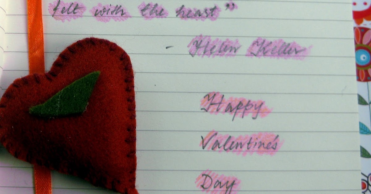Hold a thought, pen it down: Have A Happy Val Day