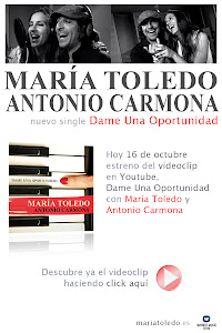Ya podemos ver el nuevo videoclip de María Toledo y Antonio Carmona