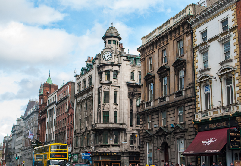 Architecture of Dublin Ireland Buildings and streets image of Dublin Ireland