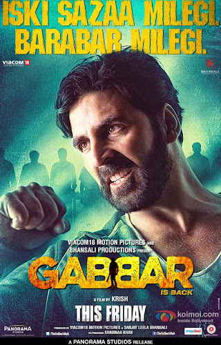 Gabbar is Back (2015) Movie Poster No. 2 Gabbar is Back (2015) Movie Poster No. 2