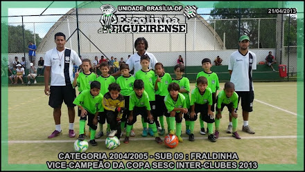 Copa Sesc Inter-Clubes 2013 - Equipe Sub 09