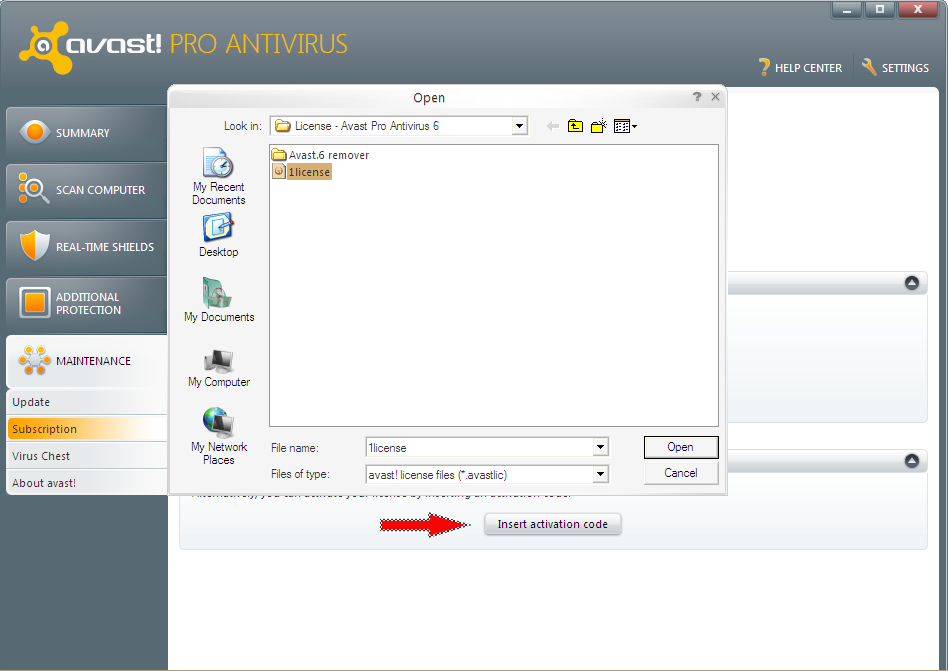 Avast Antivirus Activation Key Final Rar File