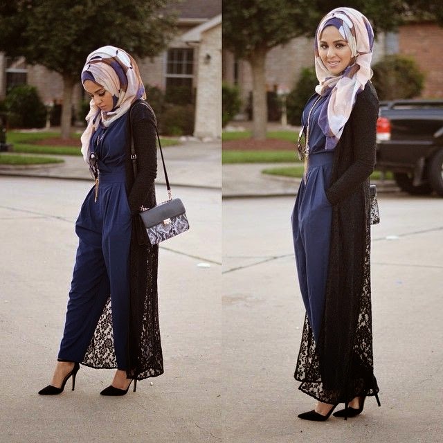 HIJAB STYLE JUMPSUITS; PALLAZOS & THE 90'S