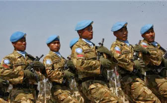 Panglima TNI Menerima 175 Prajurit Tentara Nasional Indonesia Perdamaian dari Kongo