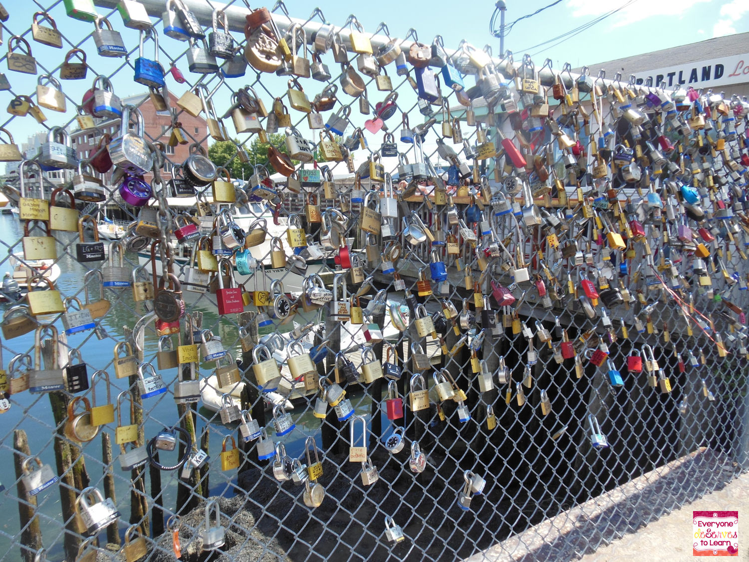 Love Lock Bridge, Portland Wordless Wednesday Everyone Deserves to Learn