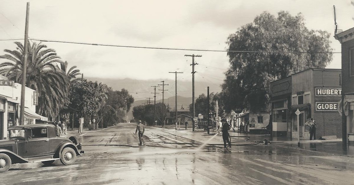 Historical Old Town La Verne LA VERNE HIT BY FLOOD WATER 1938