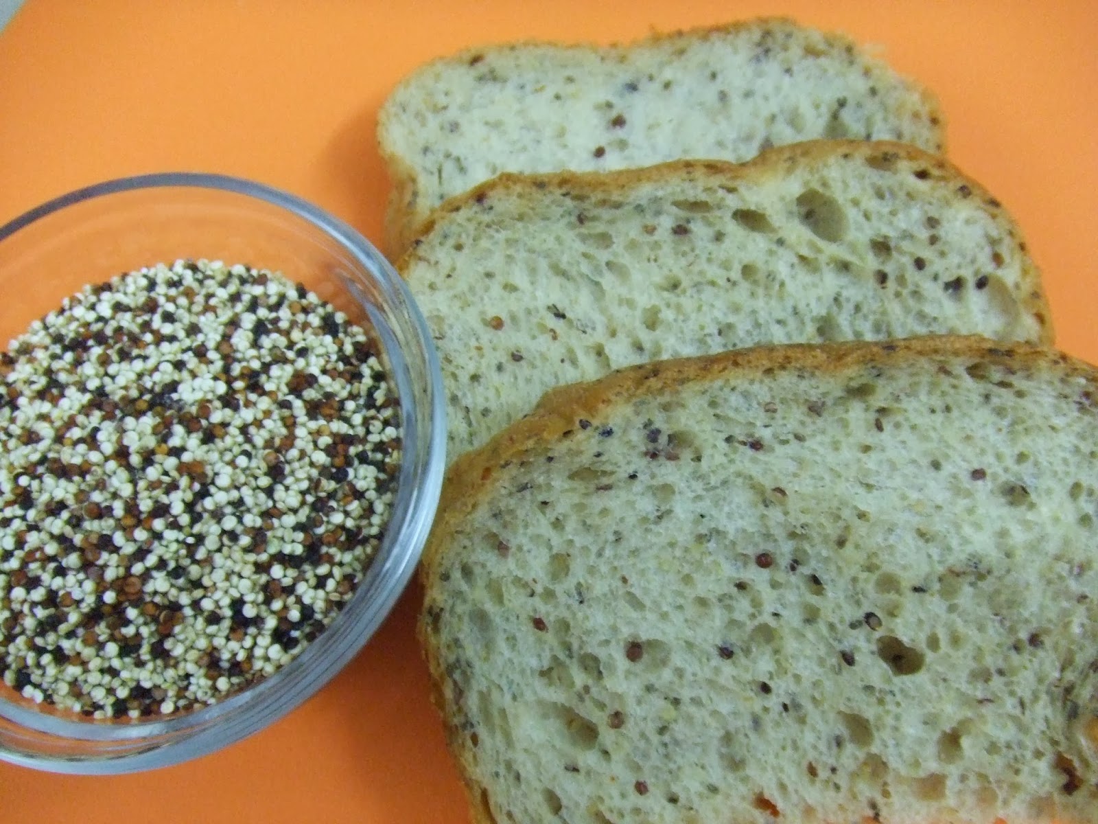 MYHUMBLEKITCHEN QUINOA CHIA SEED LOAF