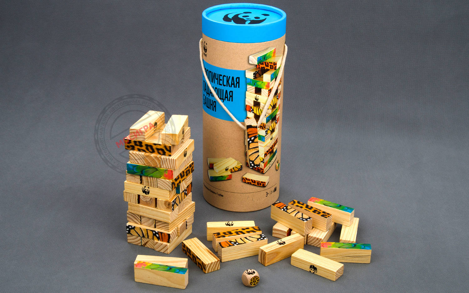 Игра дженга Башня искушений, разноцветный 1362712 - Сима Лэнд 2 - Игры - Купить