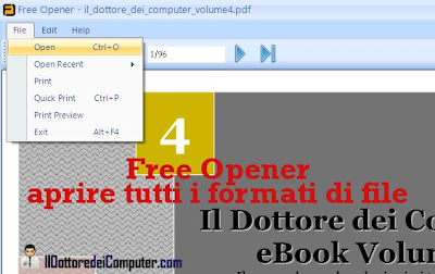 free opener aprire tanti tipi file