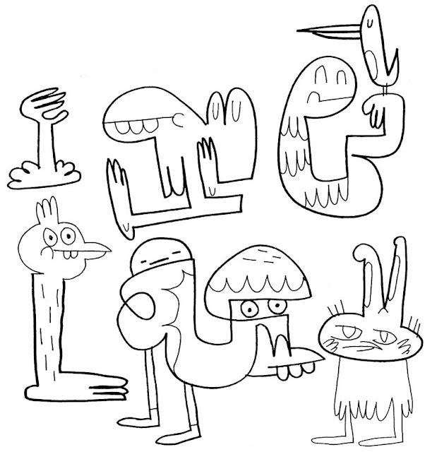 Doodles by Jon Burgerman