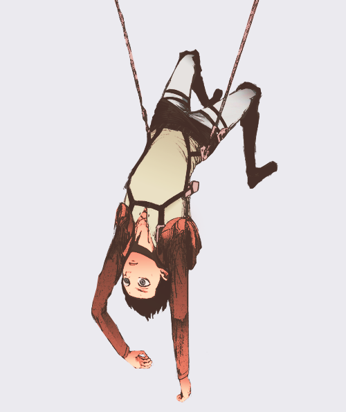 طًلِــــبّـــآتْ صٍــوِرُ ورنـدرآت اٌلِـآﻧَــمِـــــيٌـ ~× Eren+Hanging+Upside+Down