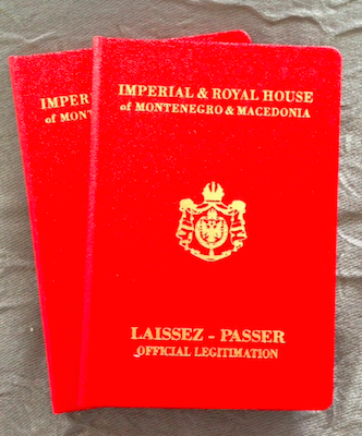 Passaporto di Cortesia