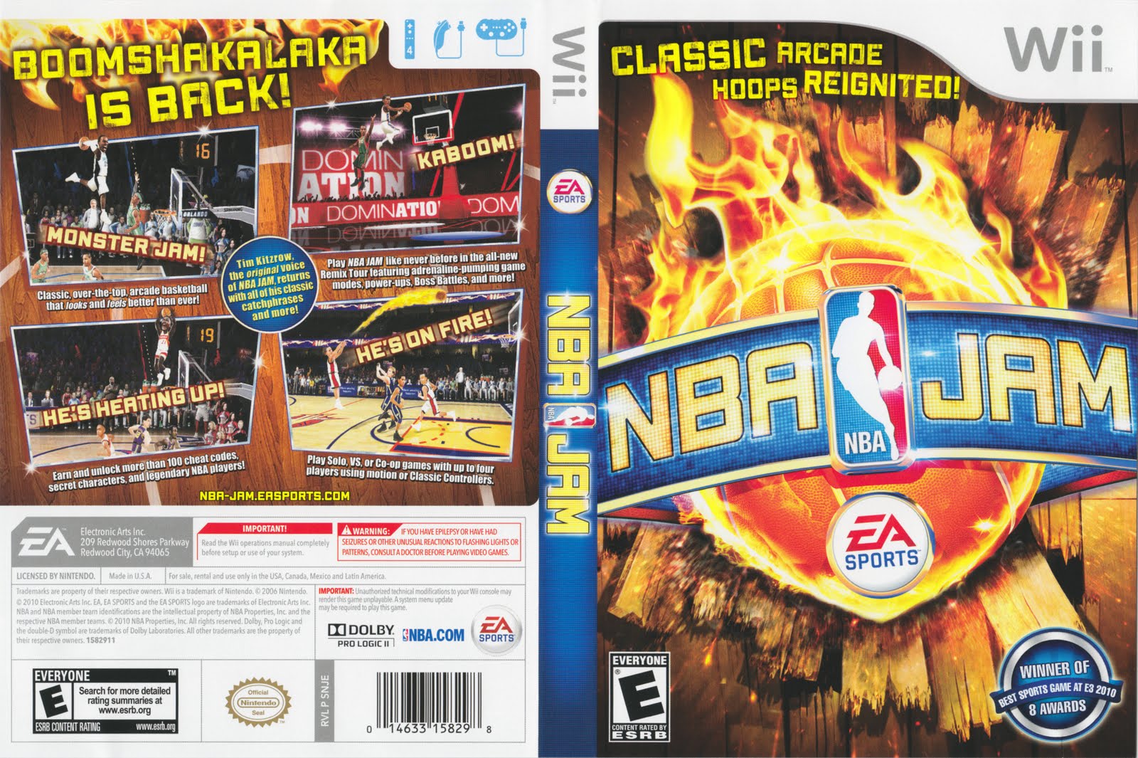 Games Covers Cover NBA Jam Wii