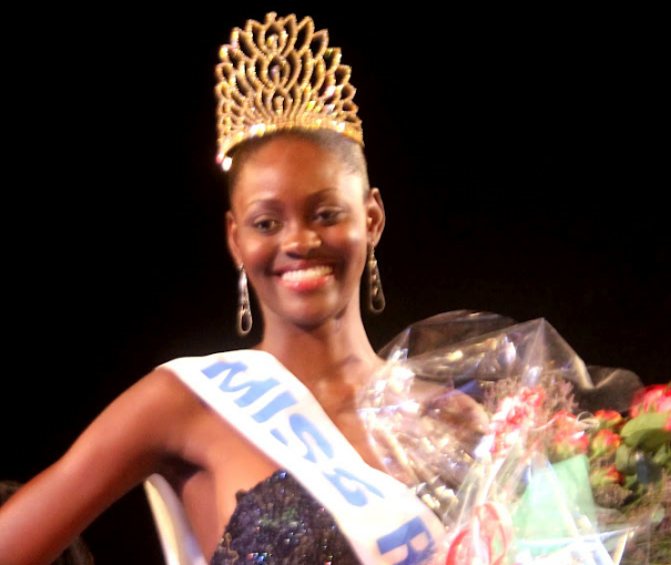 Miss Republique Democratique du Congo 2012 winner Christelle Mbeni
