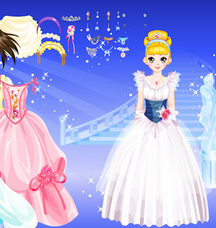 Juego de vestir a la princesa del palacio de hielo Juego de vestir a la princesa del palacio de hielo