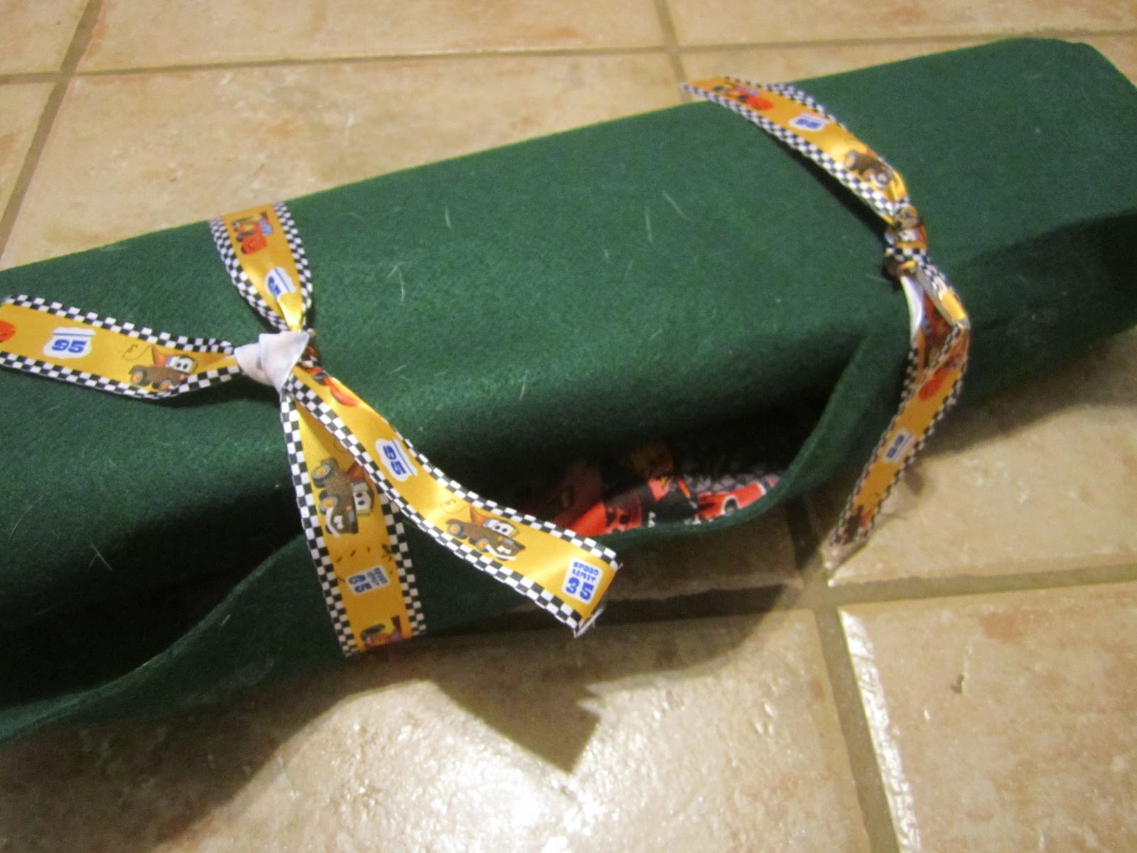 Kidspired Creations DIY [Almost] NoSew Personalized Car Mat