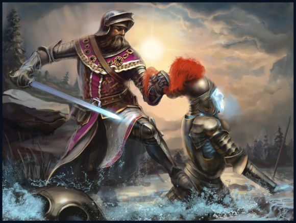 Pavel Romanov cynic-pavel deviantart ilustrações fantasia Luta de cavaleiros Pavel Romanov cynic-pavel deviantart ilustrações fantasia Luta de cavaleiros