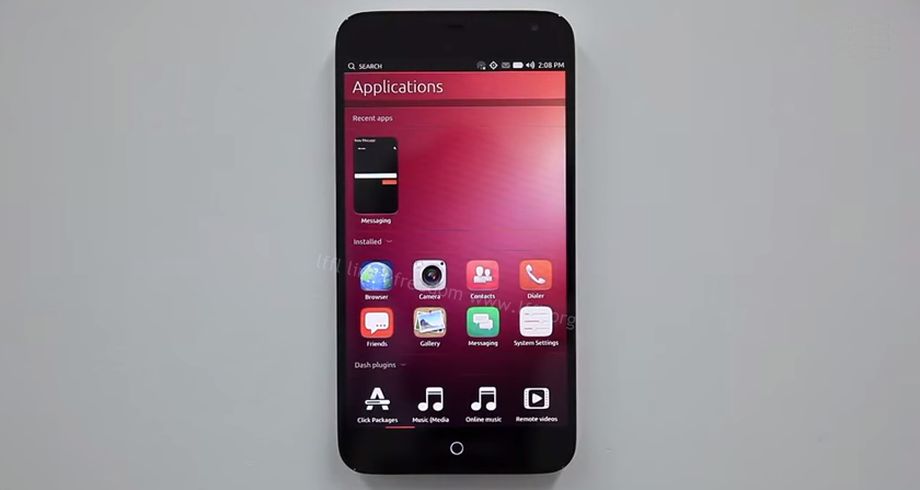Ubuntu Touch in smartphone Meizu