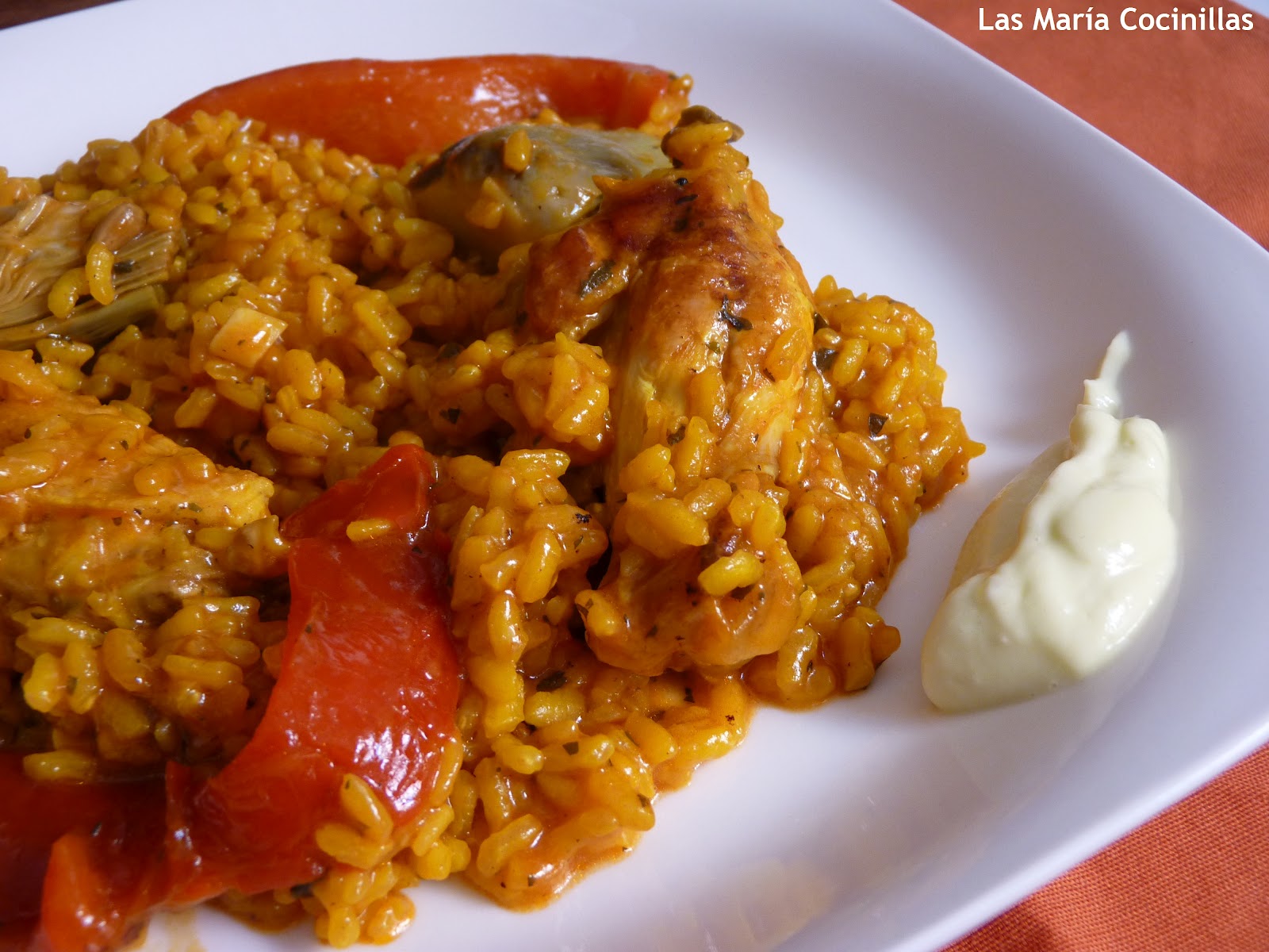 Paella de Pollo. La auténtica Murciana Las Maria Cocinillas