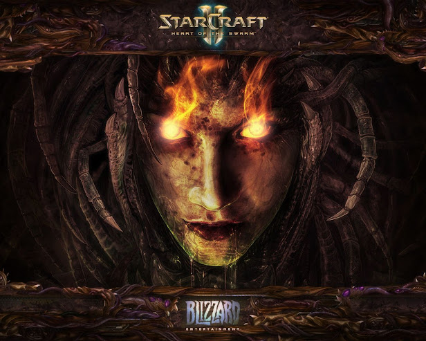 starcraft 2 heart of the swarm poster cartel