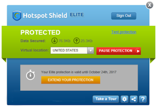 Hotspot Shield VPN 4.16 Elite Edition with Crack Full Version