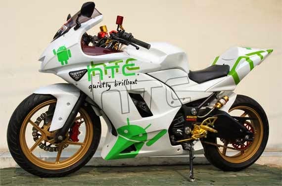 kawasaki ninja 250 white android