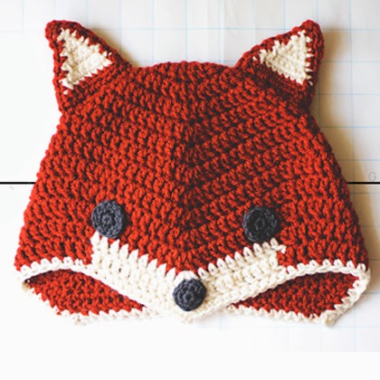 Crochet For Children: Fox Hat... Free Crochet Pattern
