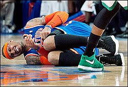Carmelo Anthony do New York Knicks