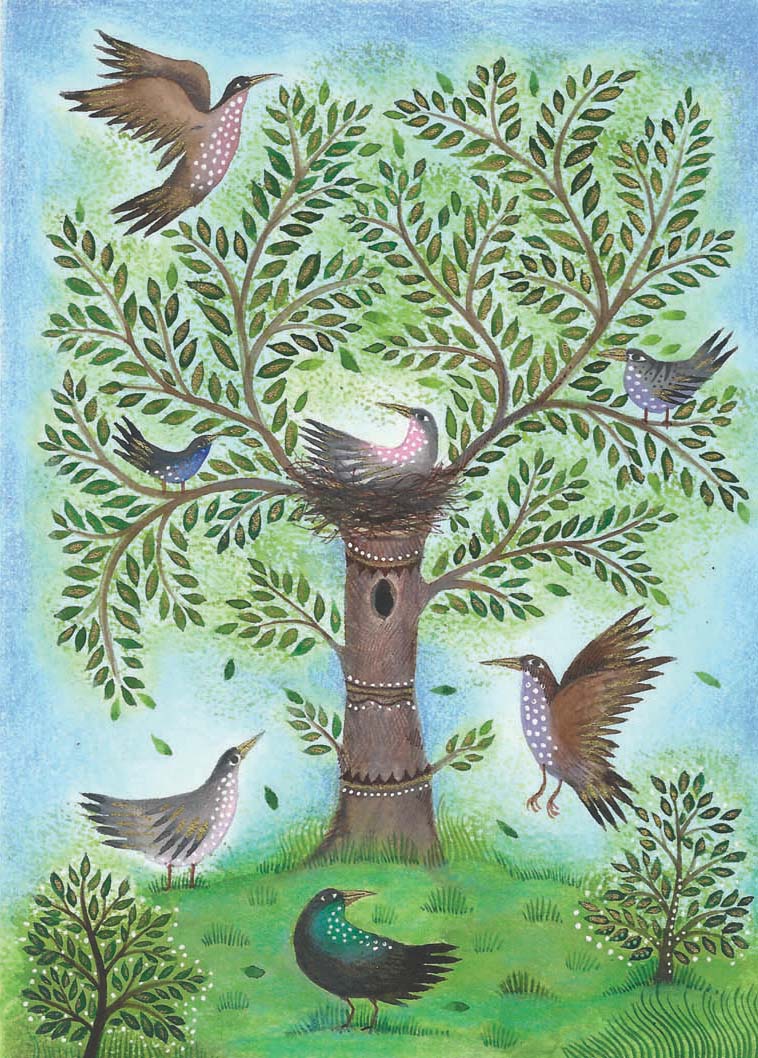 Teresa Robertson, illustrator Christmas cards for Islington Centre for