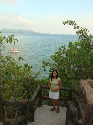overlooking the island overlooking the island in Fiesta Cove