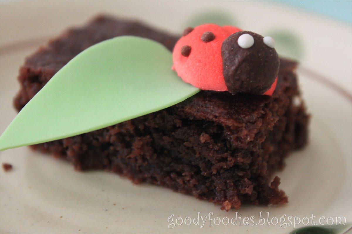 GoodyFoodies I baked Delia Smith's American Brownies