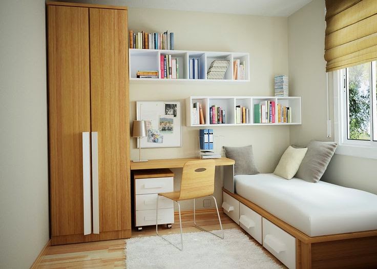 21 fotos de decoración de dormitorios pequeños modernos