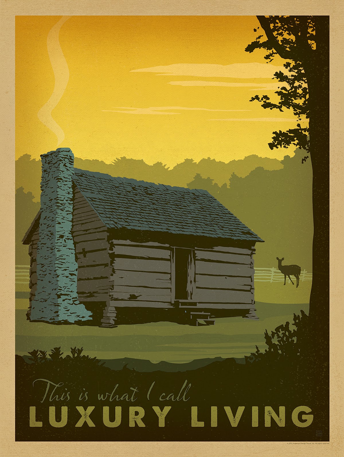 Anderson Design Group Blog NEW Lake & Lodge Poster Designs!