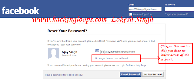 Hacking Facebook account password 3