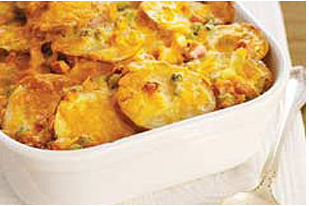chessy corn flake potatoes
