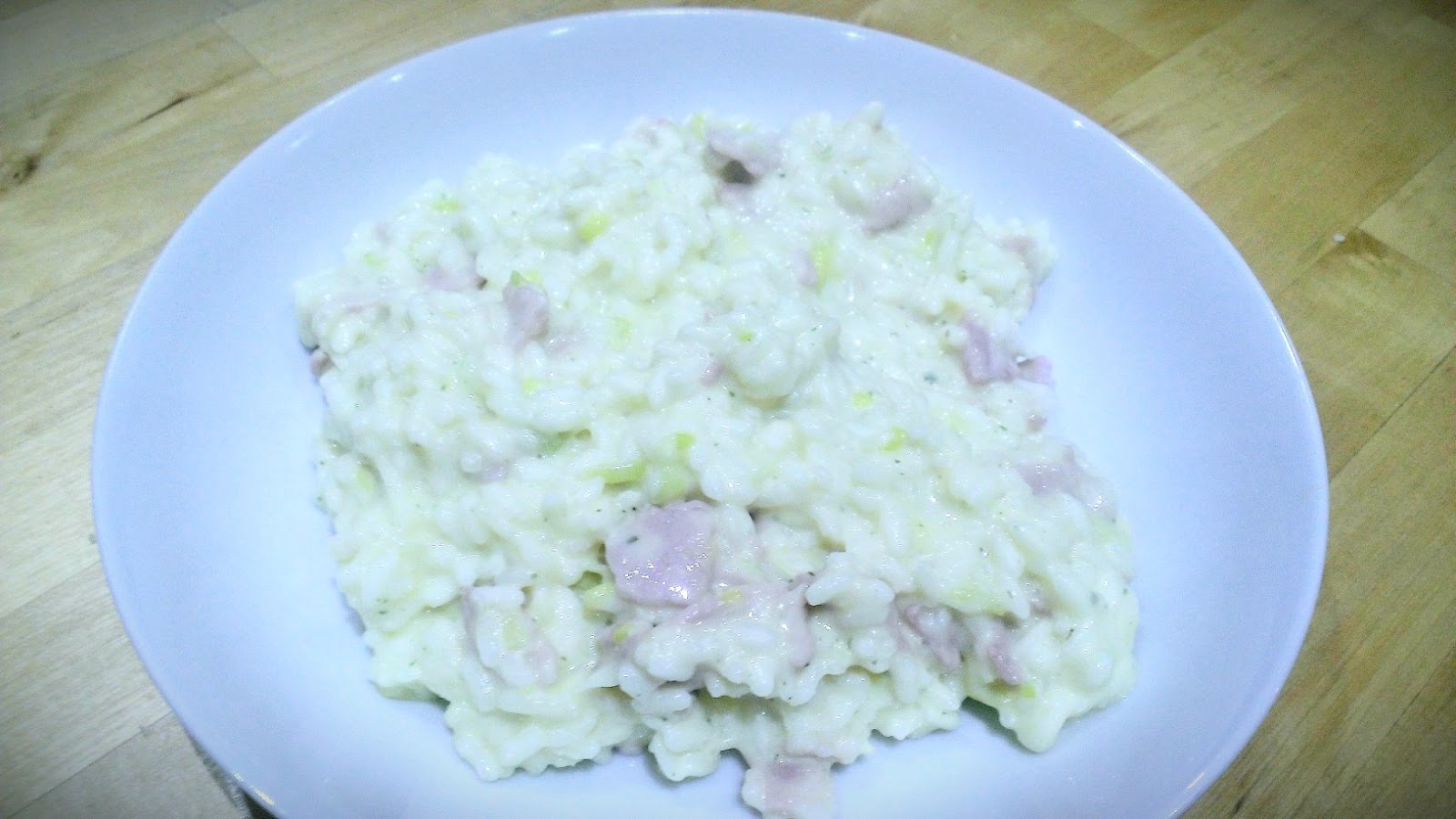 Everything Goes With Toast Pancetta, leek & gruyere risotto