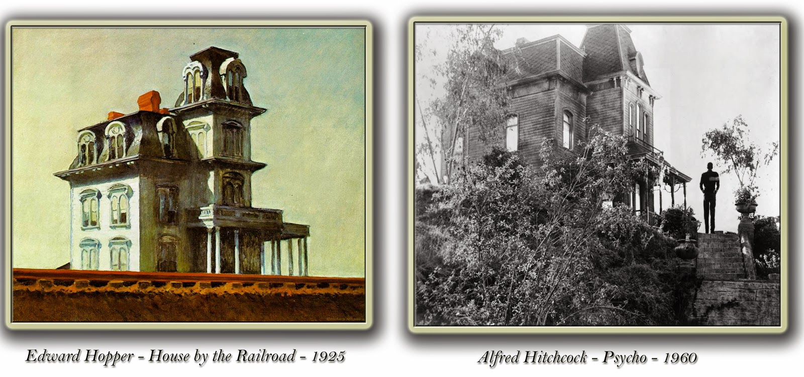 La Kasa Imperfetta Hopper, Hitchcock, James Dean e il gotico Americano